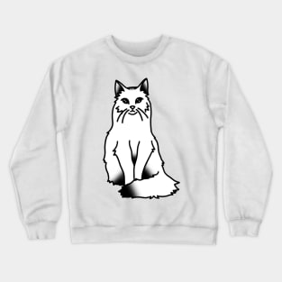 Fluffy Kitty Crewneck Sweatshirt